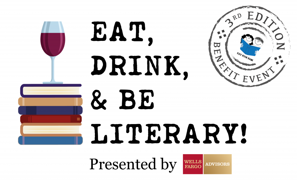 Cleveland Kids' Book Bank Eat, Drink, & Be Literary logo