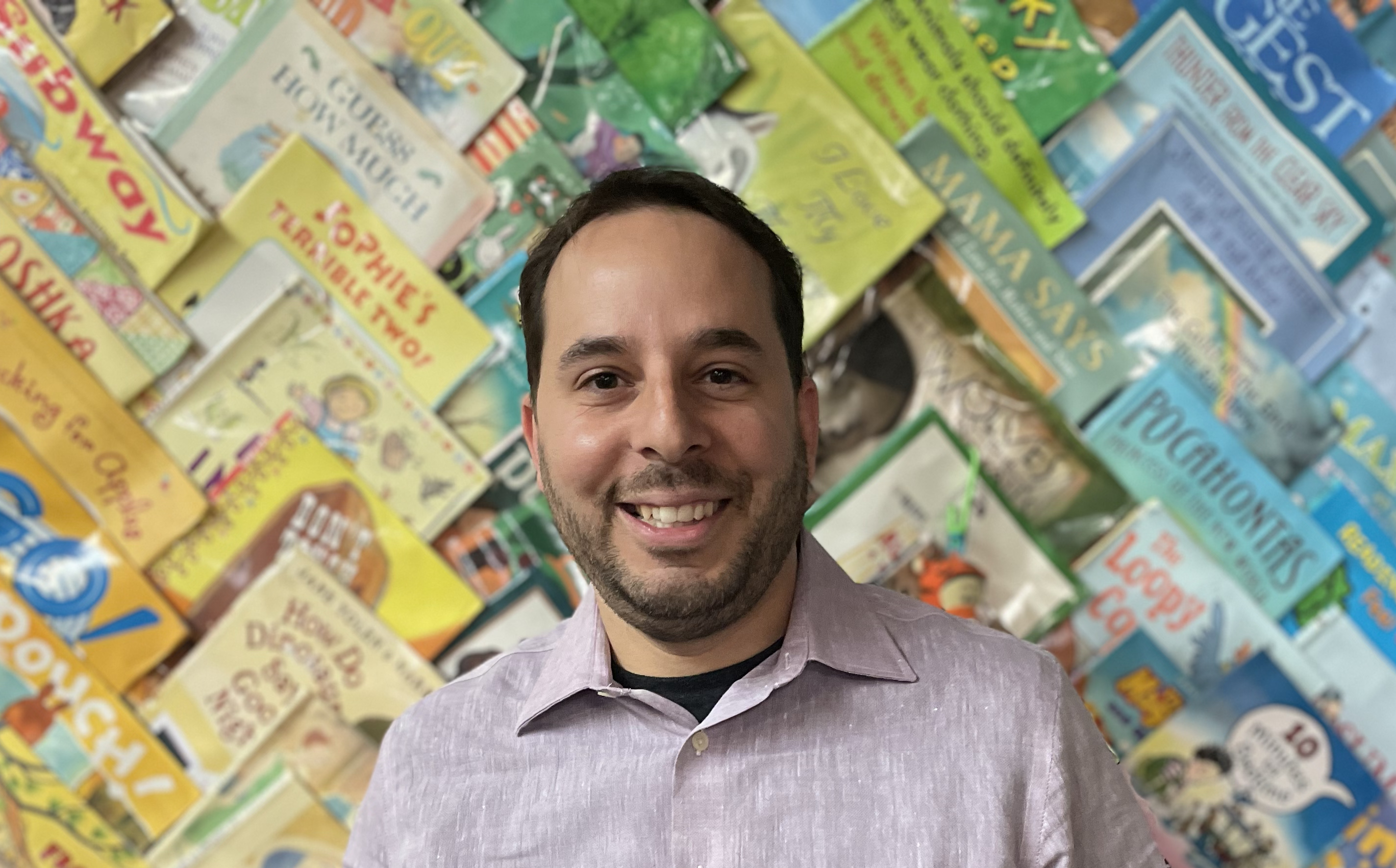 Cleveland Kids' Book Bank executive director Ori Akrish